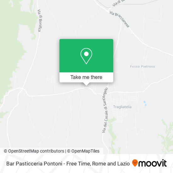 Bar Pasticceria Pontoni - Free Time map
