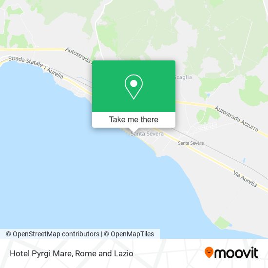 Hotel Pyrgi Mare map