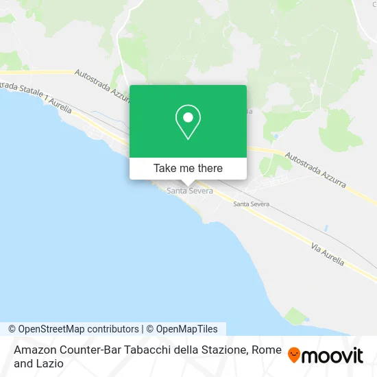 Amazon Counter-Bar Tabacchi of the Station map