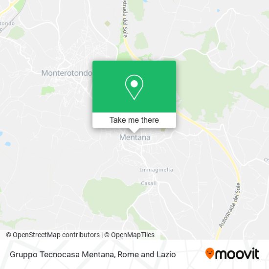 Gruppo Tecnocasa Mentana map