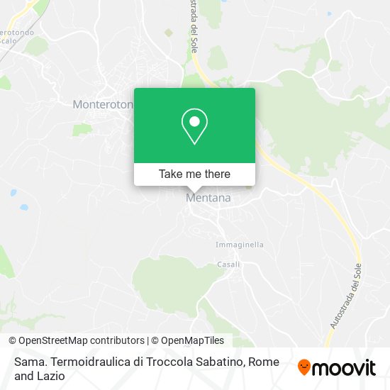 Sama. Termoidraulica di Troccola Sabatino map