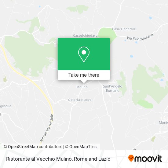 Ristorante al Vecchio Mulino map