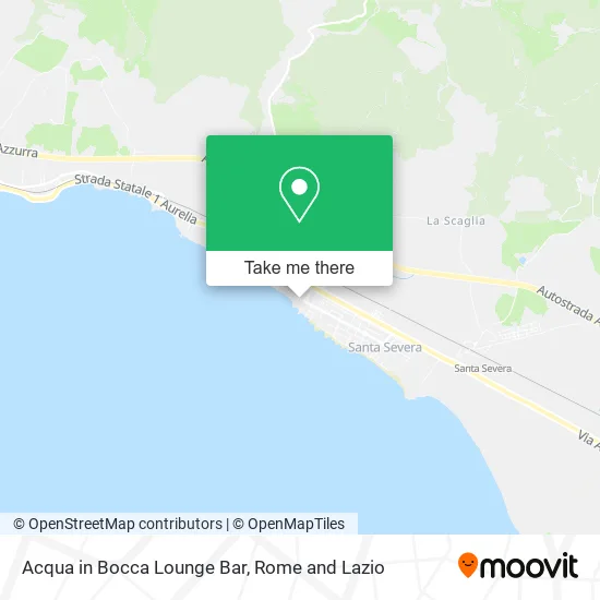 Acqua in Bocca Lounge Bar map