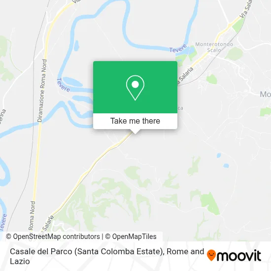 Casale del Parco (Santa Colomba Estate) map
