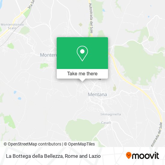 La Bottega della Bellezza map