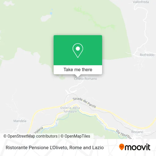 Ristorante Pensione L'Oliveto map