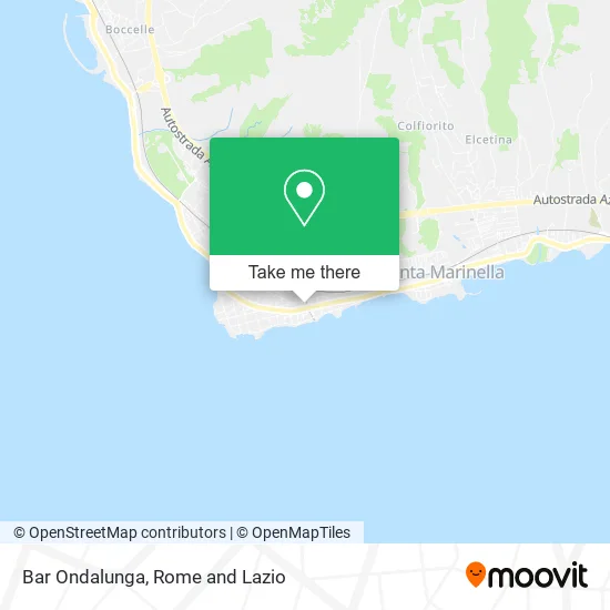 Ondalunga Bar map