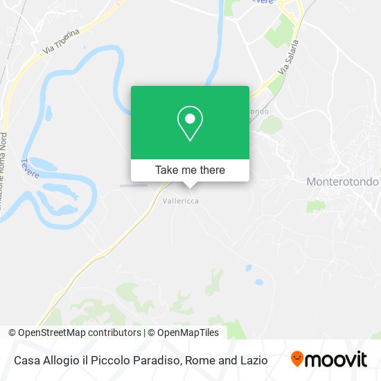 Casa Allogio il Piccolo Paradiso map