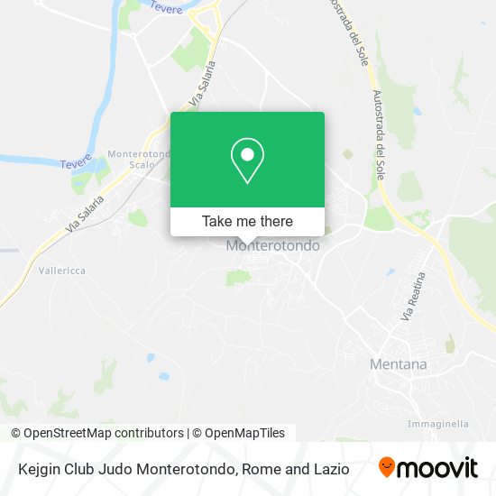 Kejgin Club Judo Monterotondo map