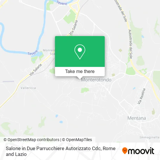 Salone in Due Authorized Hairdresser CDC map