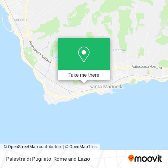 Palestra di Pugilato map