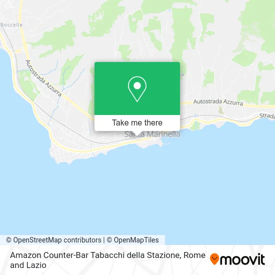 Amazon Counter-Bar Tabacchi Station map