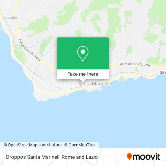 Droppos Santa Marinell map