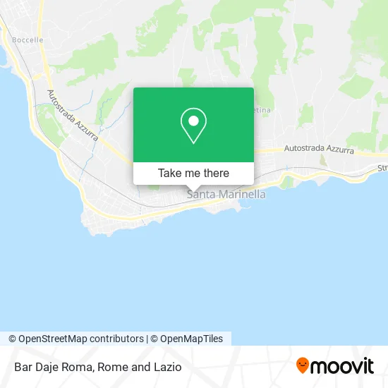 Bar Come On Rome map