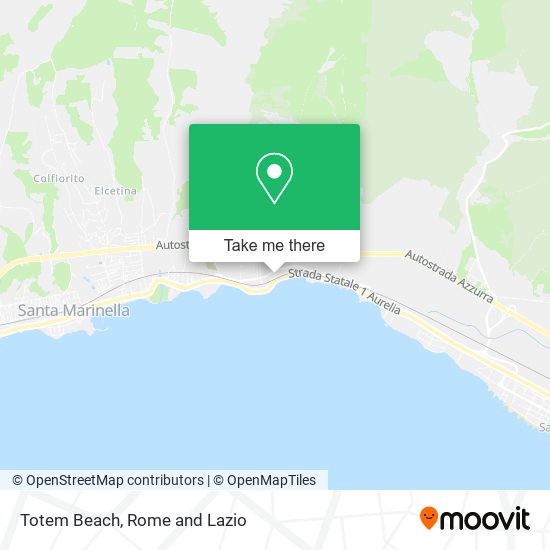 Totem Beach map