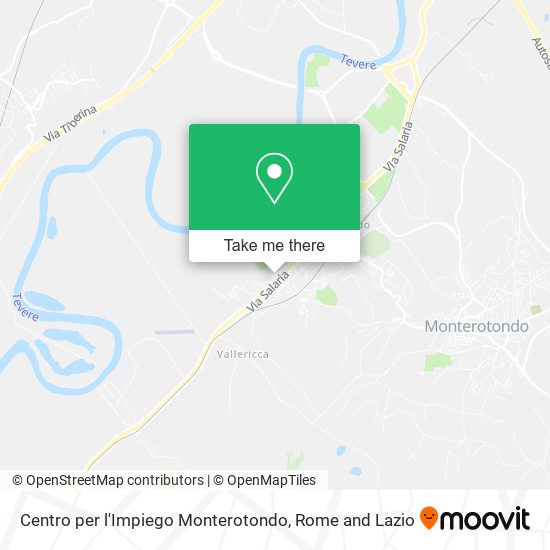 Centro per l'Impiego Monterotondo map