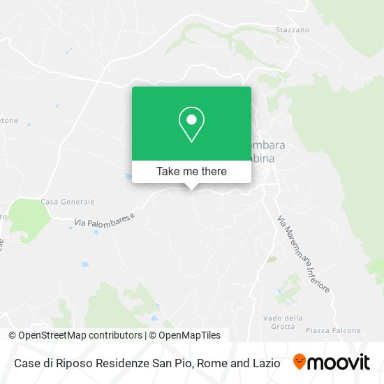 Case di Riposo Residenze San Pio map