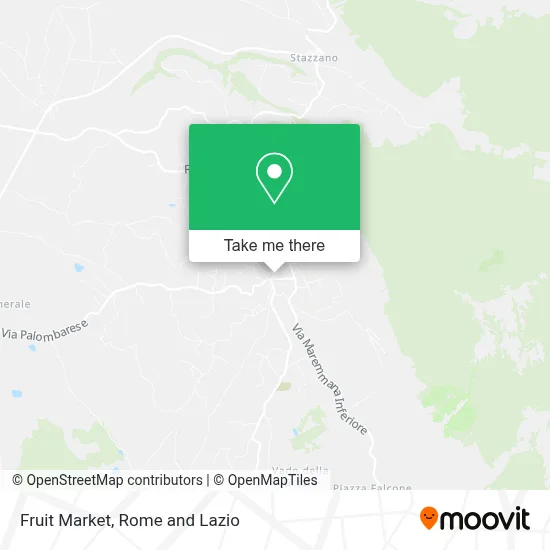 Fruit Market map