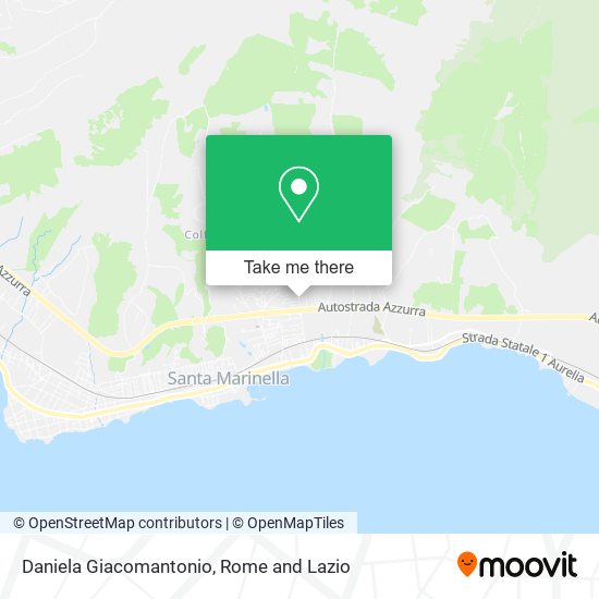 Daniela Giacomantonio map