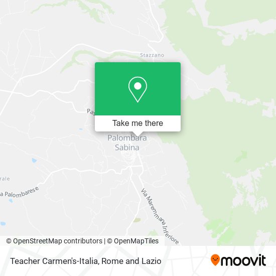 Teacher Carmen's-Italia map