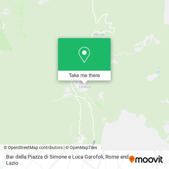 Bar della Piazza di Simone e Luca Garofoli map