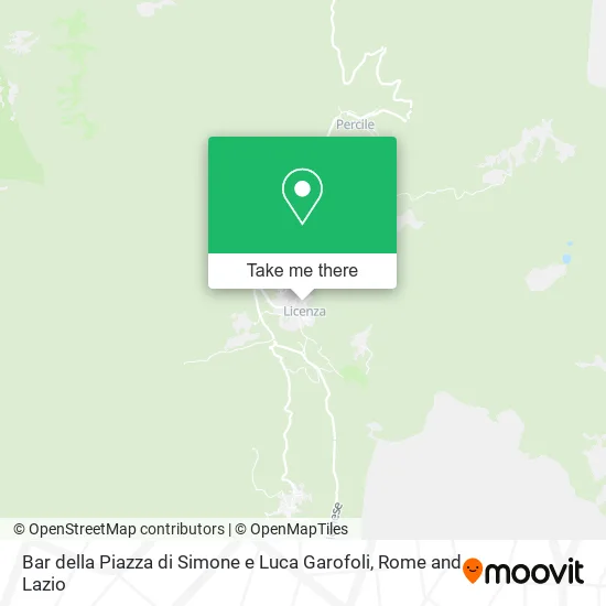 Bar of the Square by Simone and Luca Garofoli map