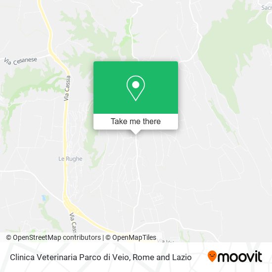 Clinica Veterinaria Parco di Veio map