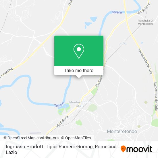 Ingrosso Prodotti Tipici Rumeni -Romag map