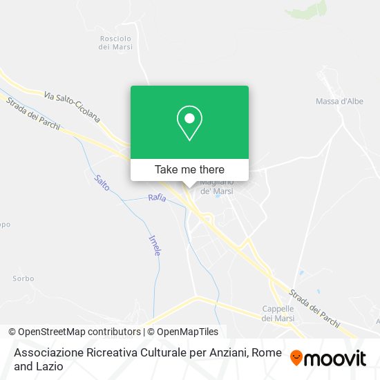 Associazione Ricreativa Culturale per Anziani map