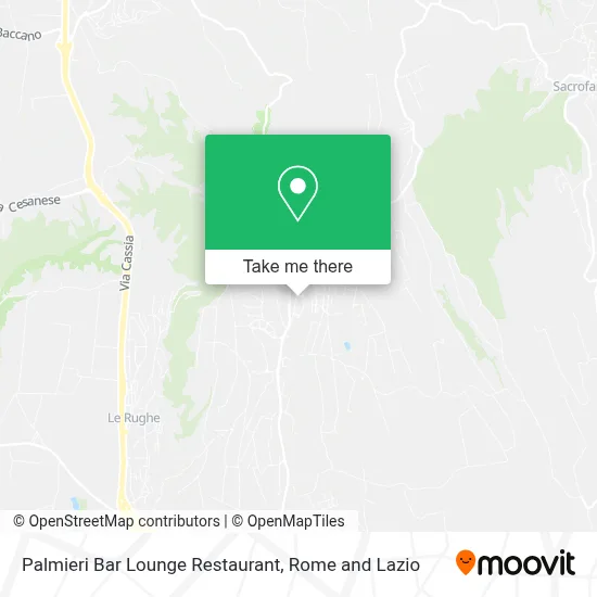 Palmieri Bar Lounge Restaurant map