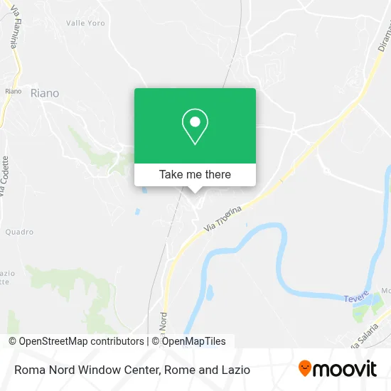 Roma Nord Window Center map