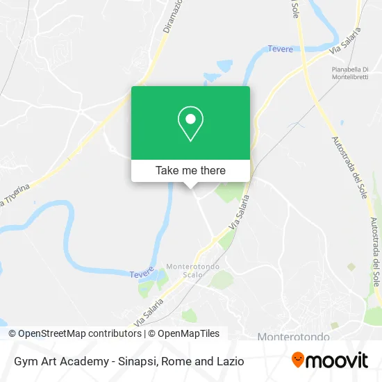 Gym Art Academy - Sinapsi map