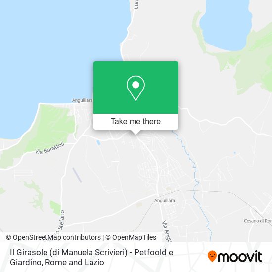 Il Girasole (di Manuela Scrivieri) - Petfoold e Giardino map
