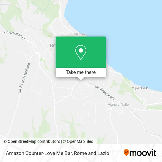 Amazon Counter-Love Me Bar map