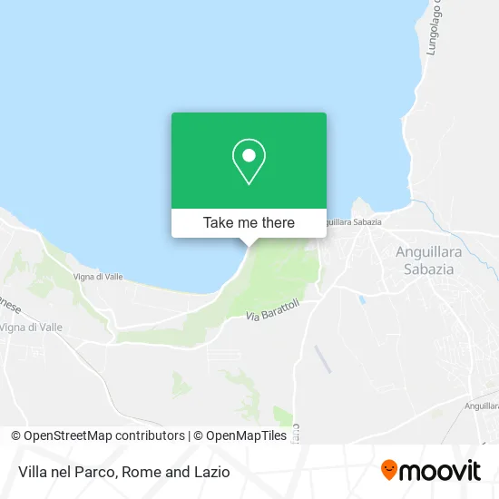 Villa in the Park map