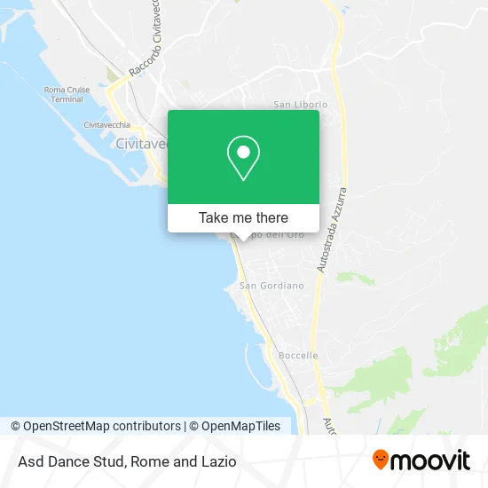 ASD Dance Studio map