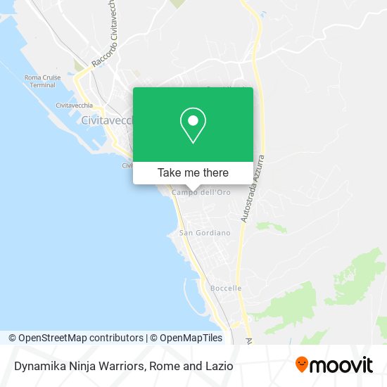 Dynamika Ninja Warriors map