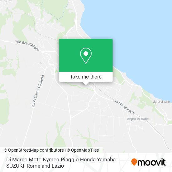 Di Marco Moto Kymco Piaggio Honda Yamaha SUZUKI map