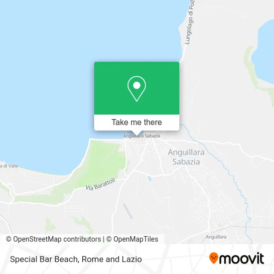 Special Beach Bar map