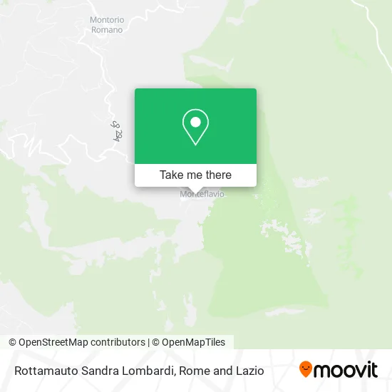 Rottamauto Sandra Lombardi map