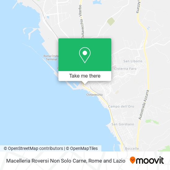 Macelleria Roversi Non Solo Carne map