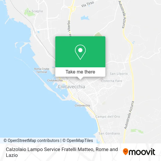 Quick Service Shoe Repair Brothers Matteo map