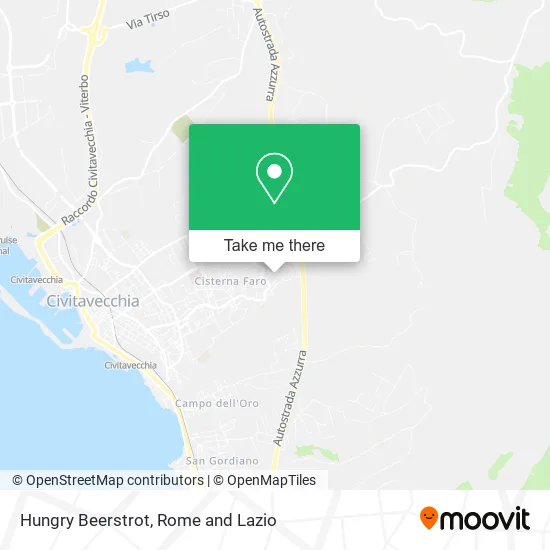 Hungry Beerstrot map