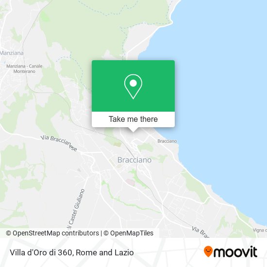 Villa d'Oro di 360 map