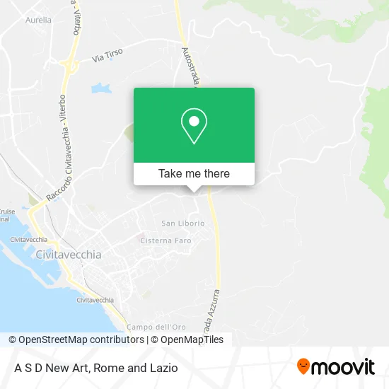 New Art Sports Association map