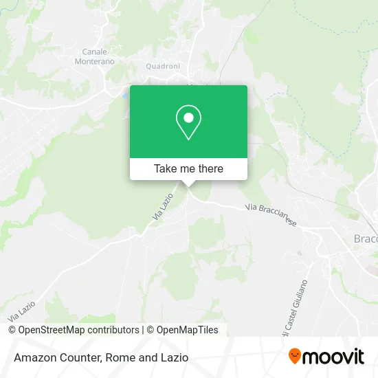Amazon Counter map