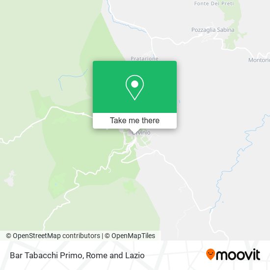 Bar Tabacchi Primo map