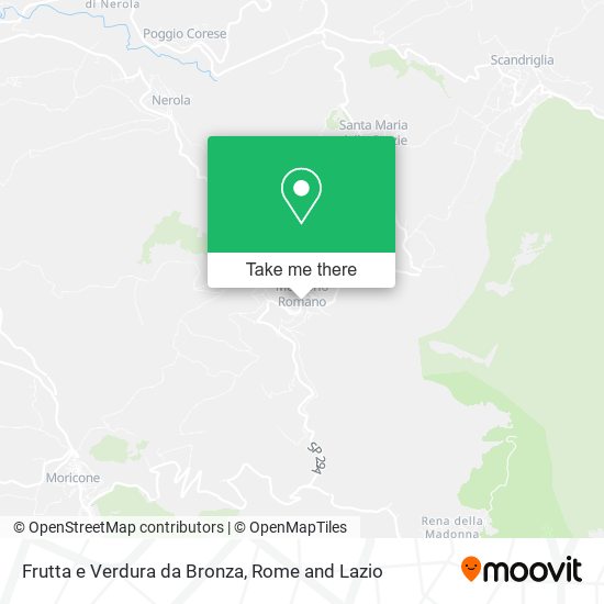 Frutta e Verdura da Bronza map