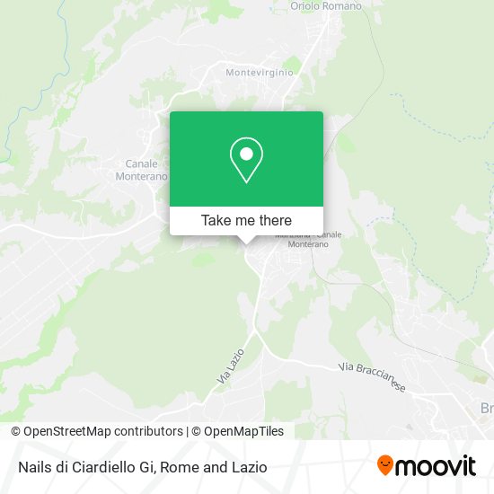 Nails di Ciardiello Gi map