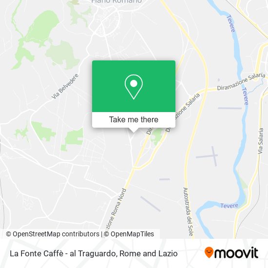 La Fonte Caffè - al Traguardo map